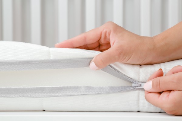 mattress cover zipper