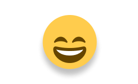 happy face emoji